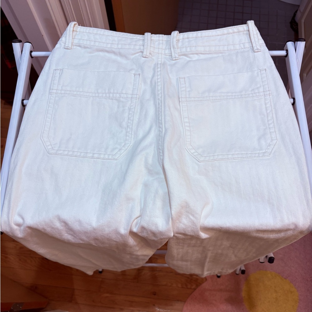 Everlane The Organic Straight Leg Crop Hi-Rise Pant - Picture 4 of 9